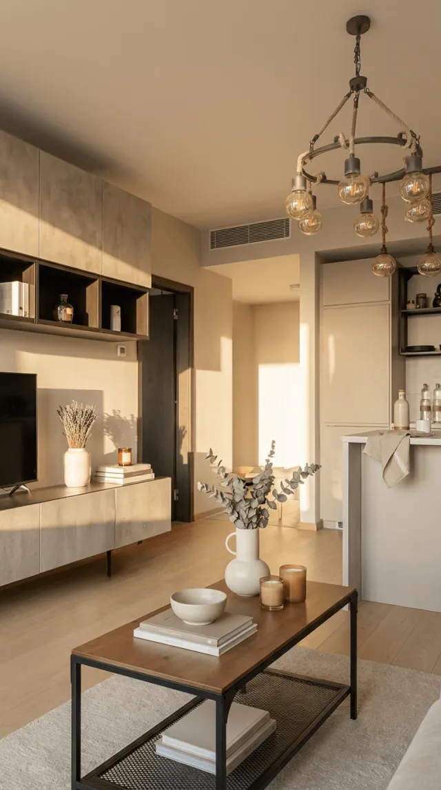 Furnished SkyViews apartment ready for guests